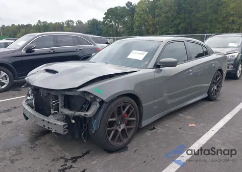 2018 Dodge Charger R/T Scat Pack Rwd z USA, uszkodzony, nr VIN 2C3CDXGJ8JH294239